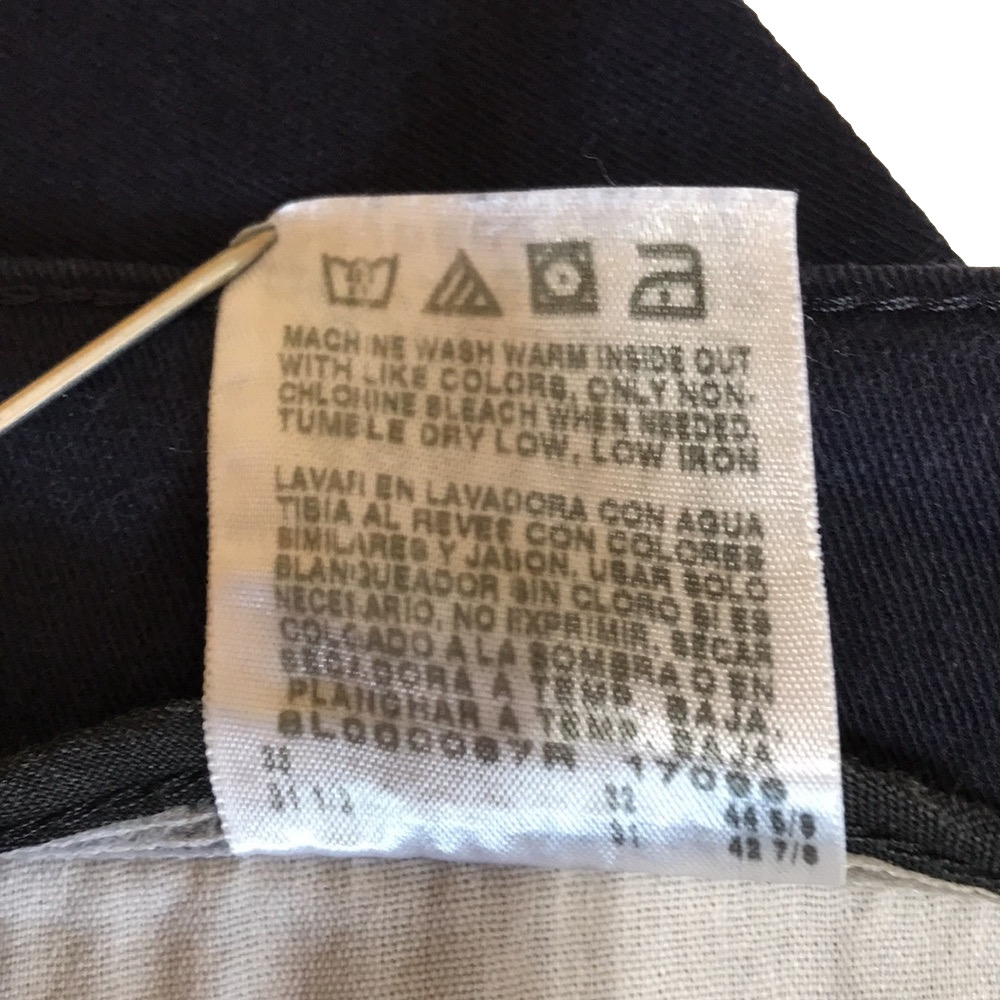 LEE—RELAXED STRAIGHT LEGS—“AT THE WAIST”—Women’s Navy Blue Pants—10Med - Picture 4 of 15
